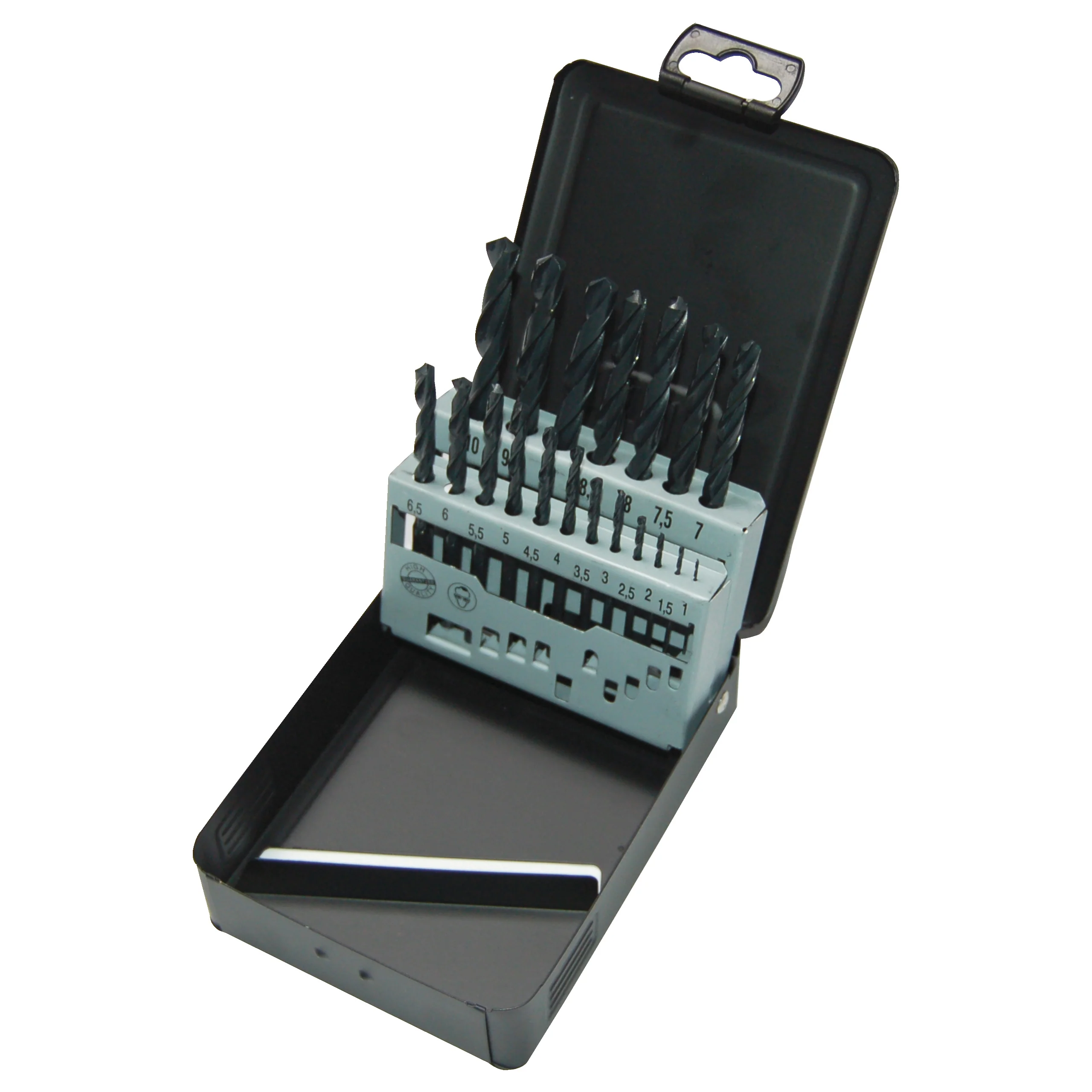 Milwaukee Zestaw wierteł HSS-R / 1 – 10 mm / co 0,5 mm kaseta met. 19 szt.
