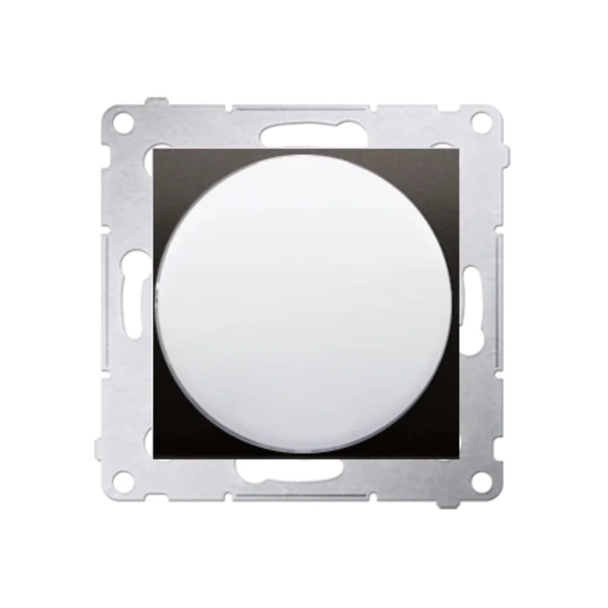 SIMON 54 Sygnalizator świetlny LED – światło białe (moduł) 230V brąz mat DSS1.01/46