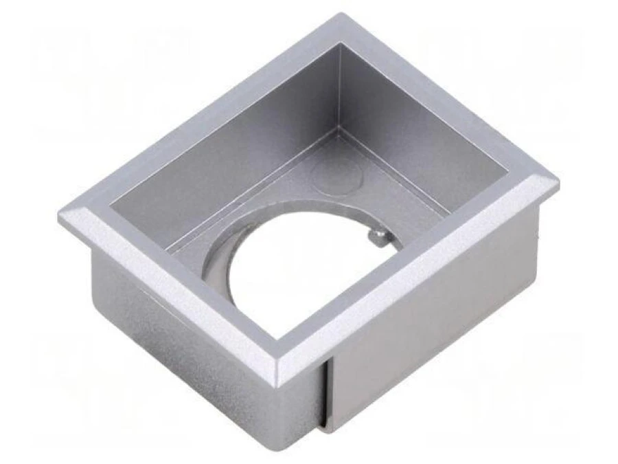 Oprawa przycisku 22mm 61 21x27mm Wym.czoła 24x30mm plastik 61‑9931.4