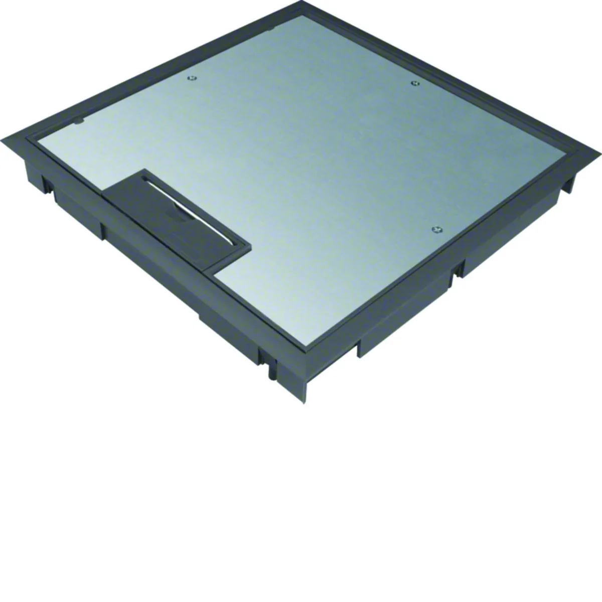 TEHALIT.VE-EE Pokrywa uchylna płytki montaż Q08 294X294 5mm czarna PA KDQ08059005