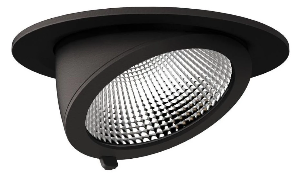 Oprawa Led Downlight DLA1‑M30, 25W 2835lm CRI92 CP 40 czarny, Gwarancja 5LAT.