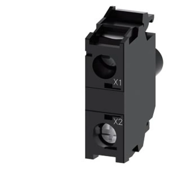 Oprawka blok LED niebieski 24‑240V AC‑DC montaż czołowy przył śrubowe SIRIUS ACT 3SU1401‑1BH50‑1AA0