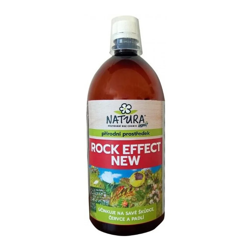 Přípravek proti škůdcům NATURA Rock Effect New 1l – rozbaleno – chybí odměrka