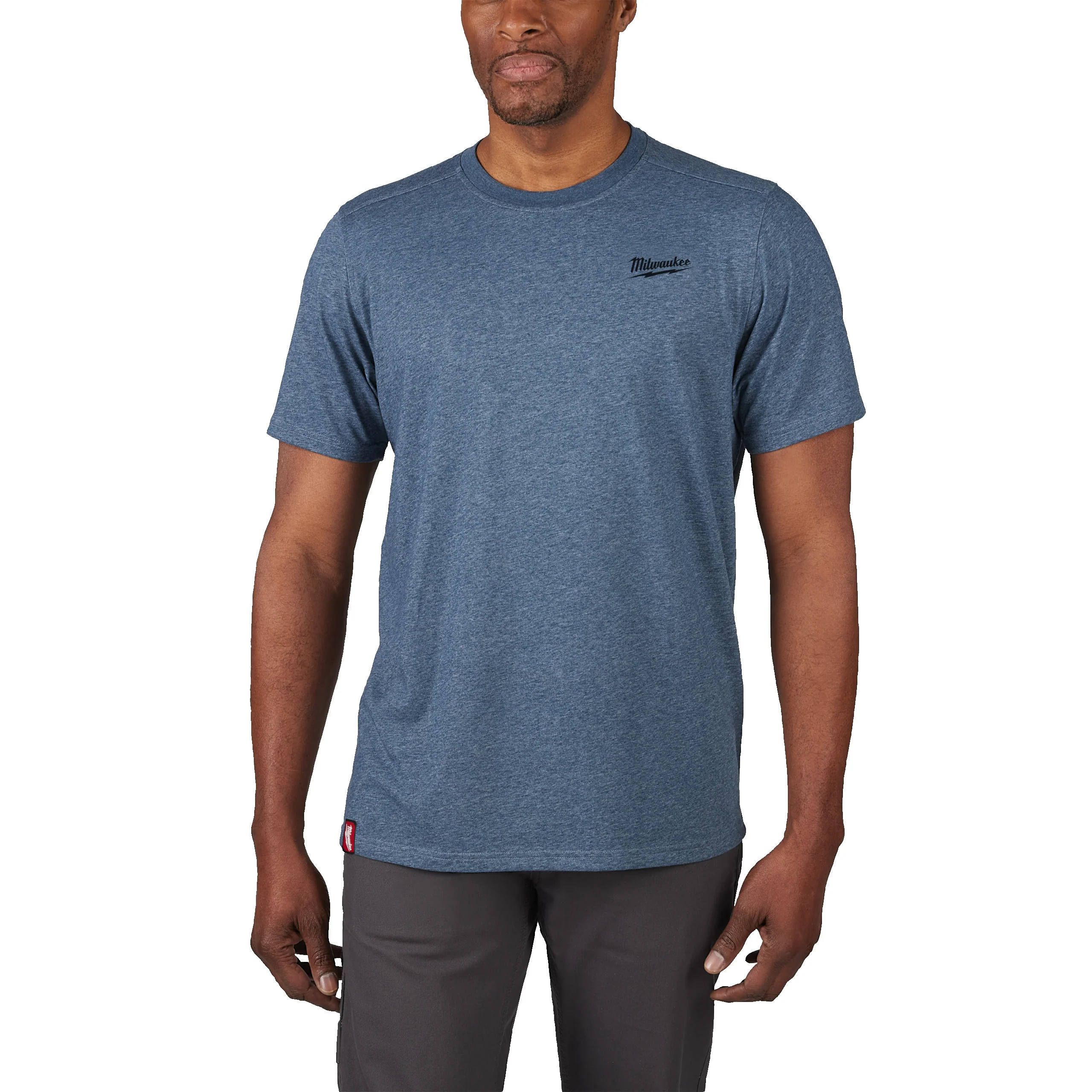 Milwaukee HTSSBLU-M T-shirt z krótkim rękawem – niebieski