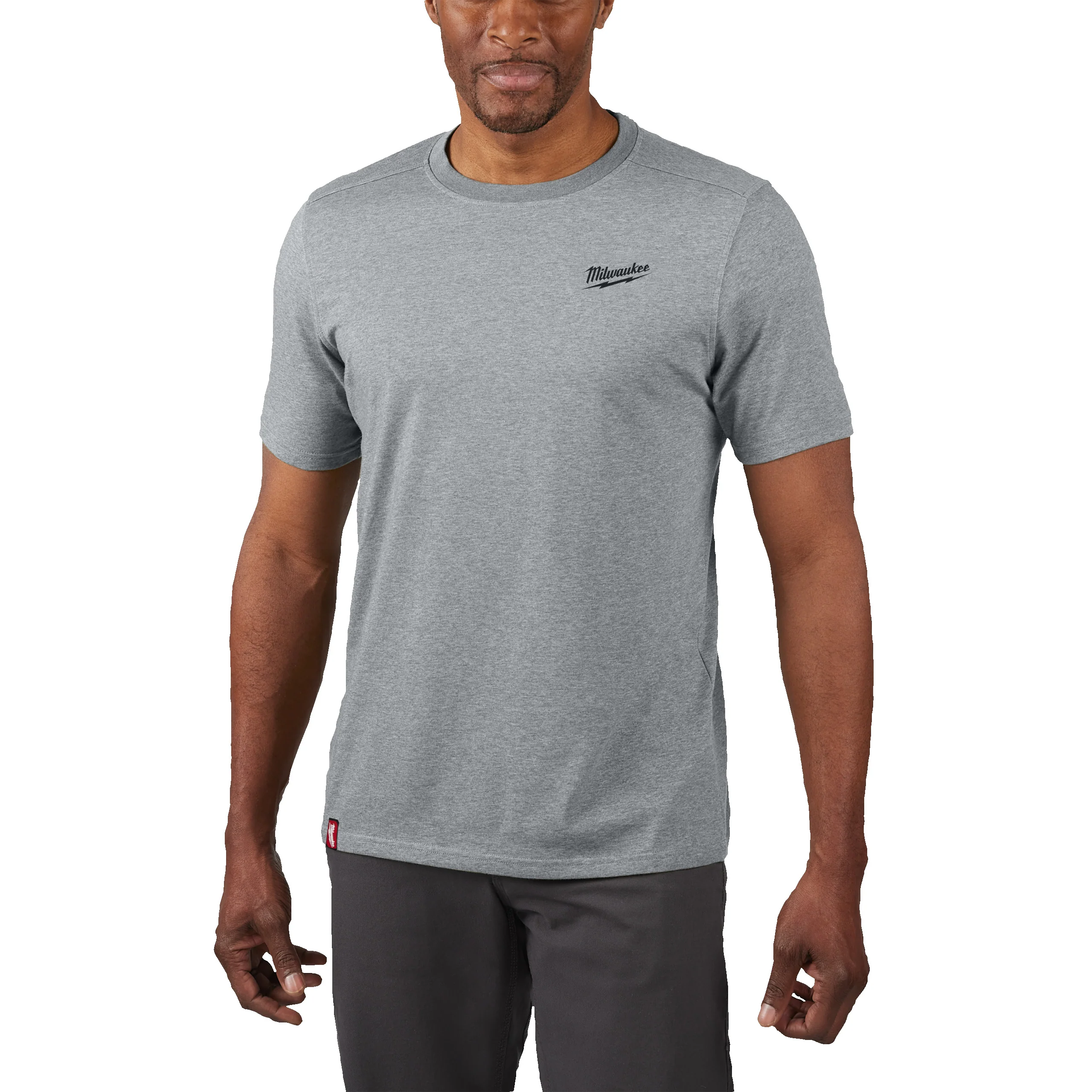 Milwaukee HTSSGR-XXL T-shirt z krótkim rękawem – szary