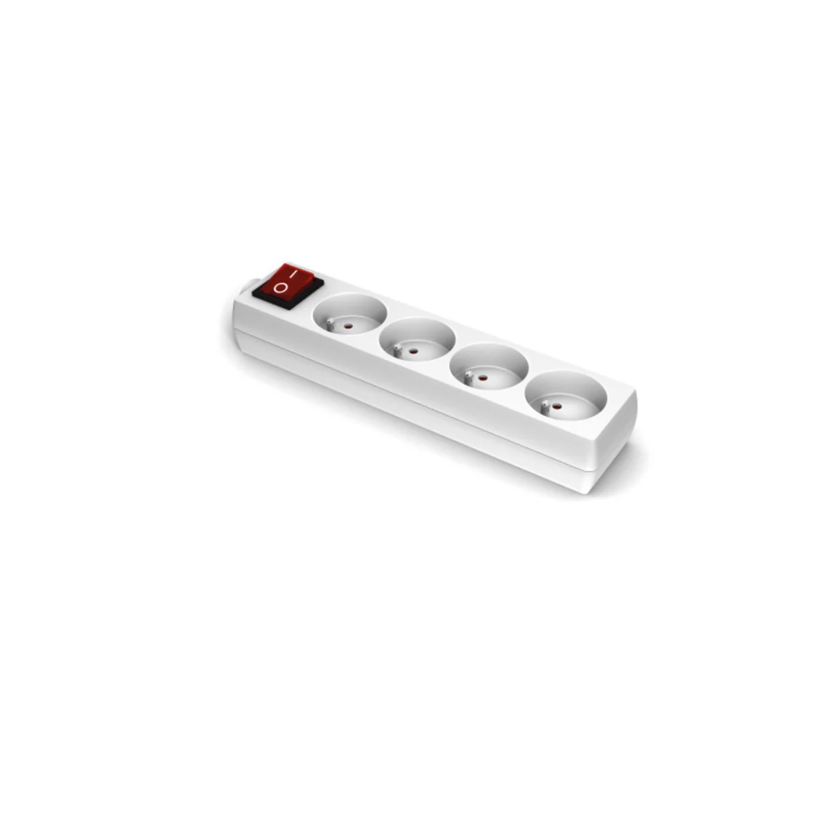 EASY Rozgałęźnik do przedłużacza z włącznikiem 4 gniazda z uziemieniem IMP.PS.BP430.LS.B