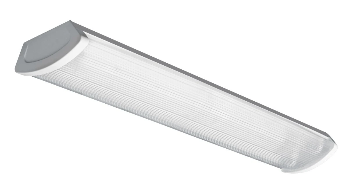 Oprawa kloszowa ZEFIR 2x60cm (na 2x świetlówka LED 60cm) IP40 klosz przezroczysty ABS/PC LD‑OZE218‑00
