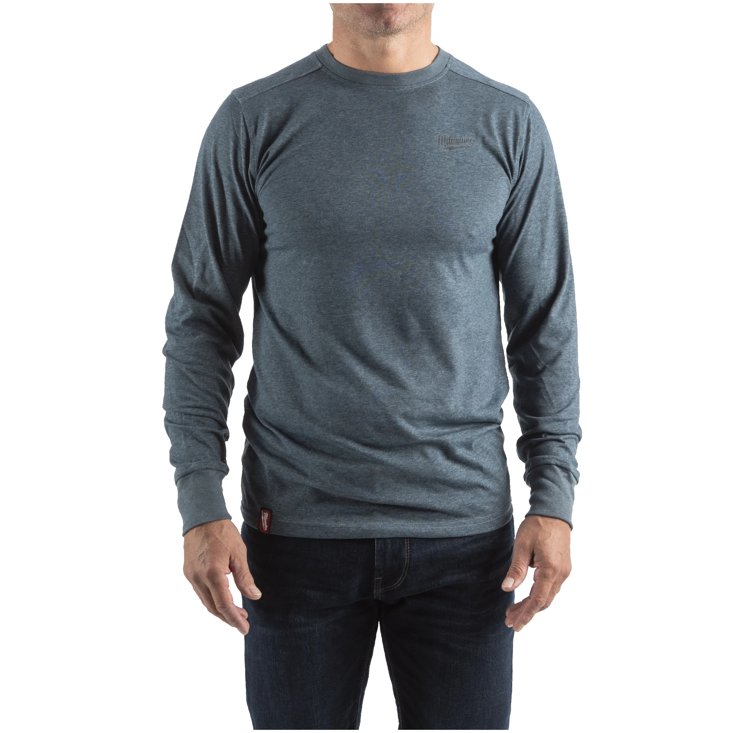 Milwaukee HTLSBLU-L T-shirt z długim rękawem – niebieski