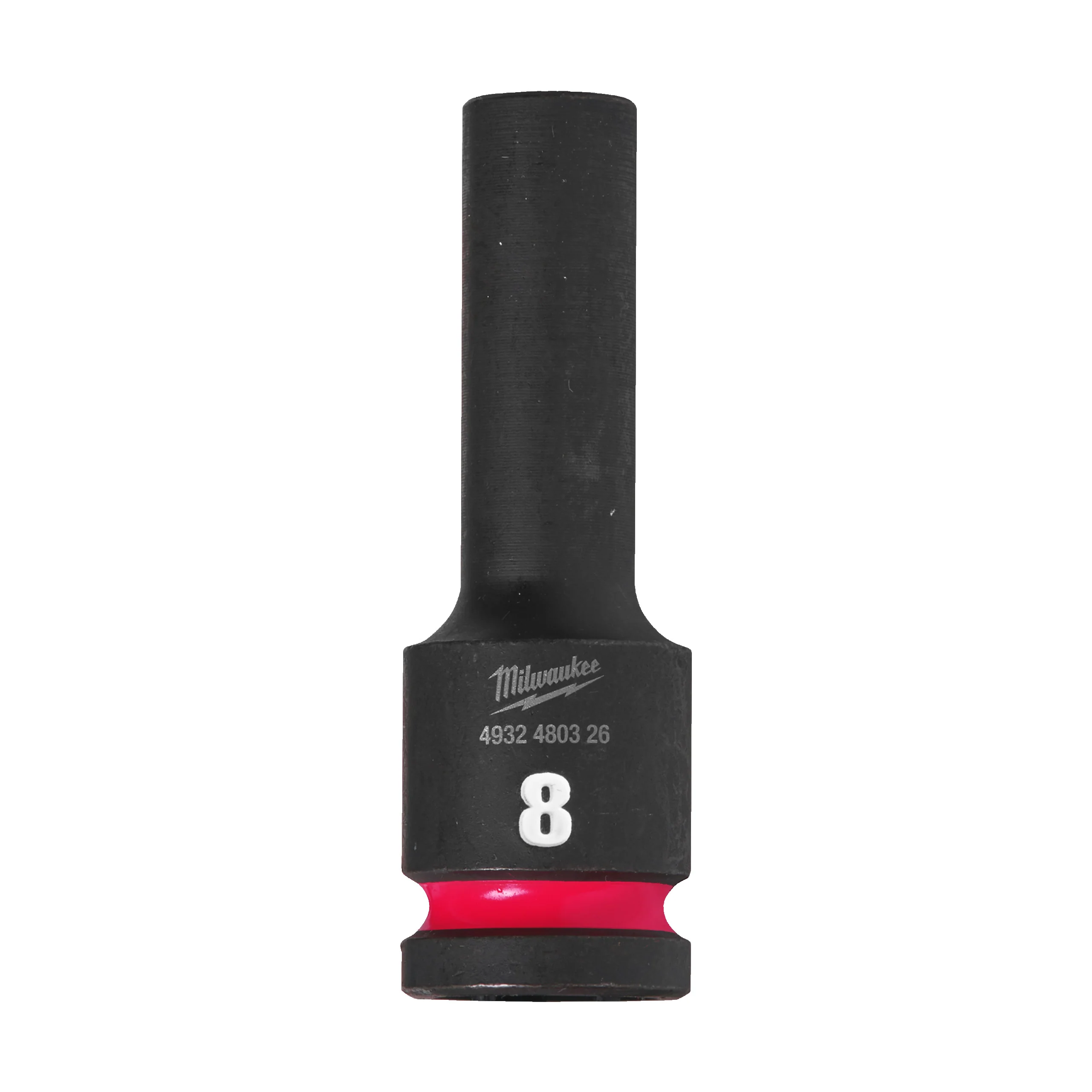 Milwaukee Nasadka udarowa HEX 1/2″ długa 8 mm