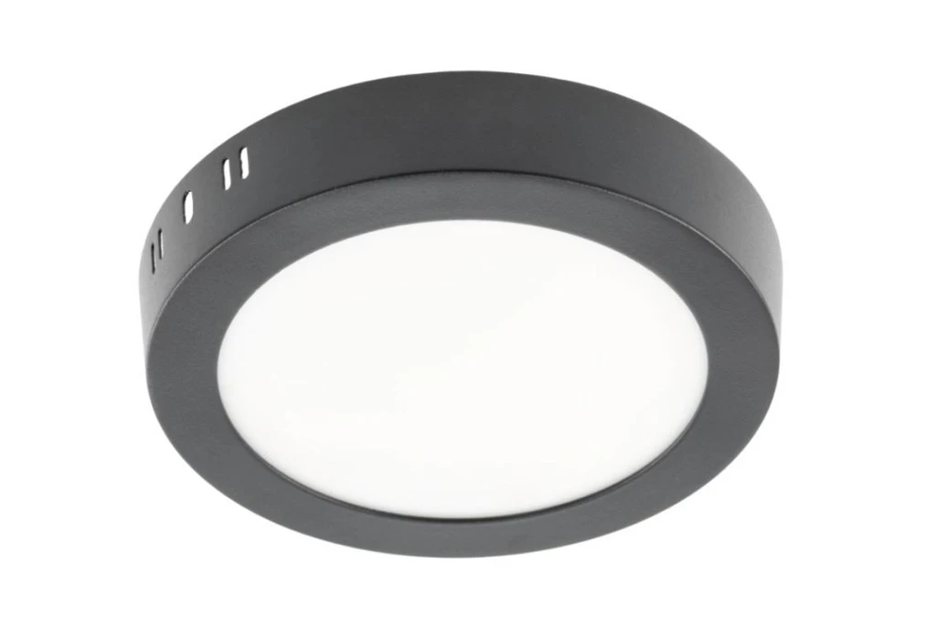 Oprawa LED ORIS PLUS, downlight, 13W, czarna, 4000K, 1020lm, AC220‑240V, natynkowa, IP20, 120