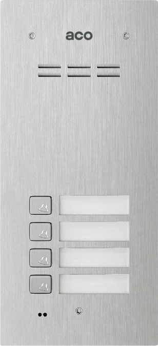 Panel zewnętrzny COMO‑PRO‑A4 4‑przyciskowy podtynkowy p/t
