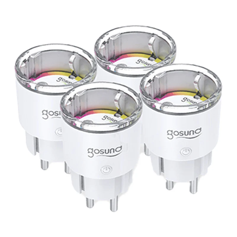 Smart zásuvka GOSUND EP2-Z 10A ZigBee 4ks – rozbaleno