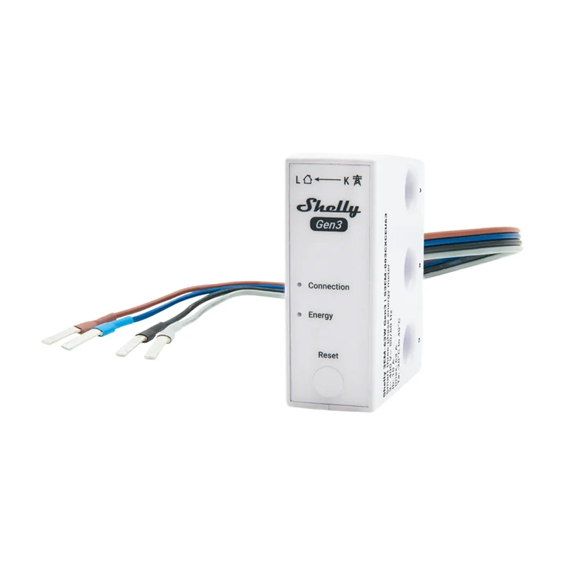 Smart meřič spotřeby SHELLY 3EM-63W Gen3 WiFi