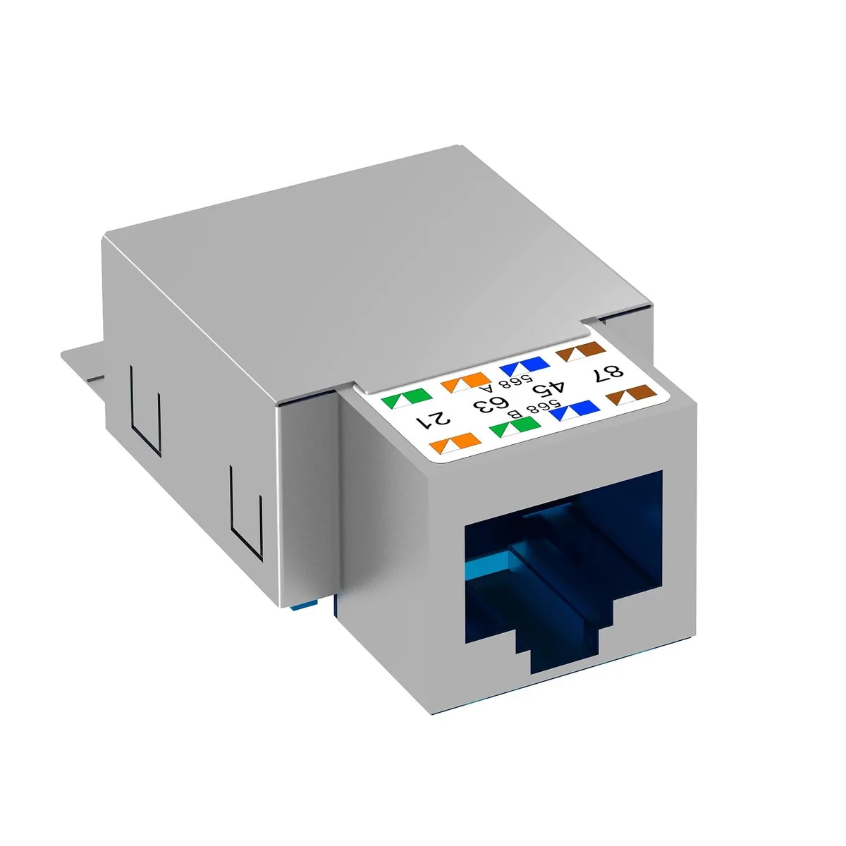 ASM-C6 G Moduł teleinformatyczny CAT 6 ekranowany 6117329