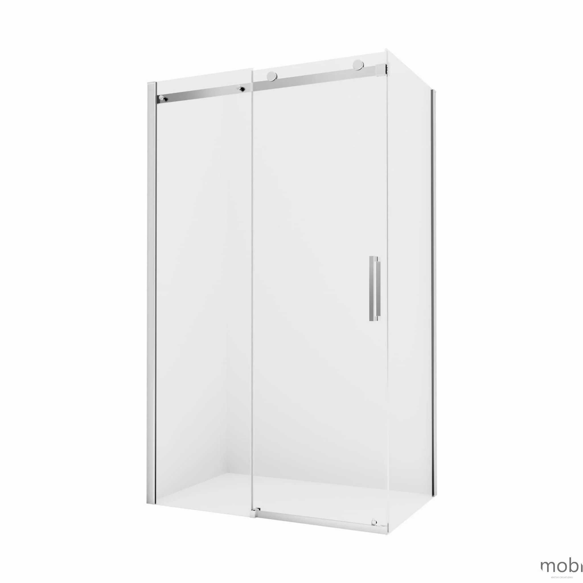 KABINA PRYSZNICOWA PRZESUWNA MY SPACE CHROME OD MOBI