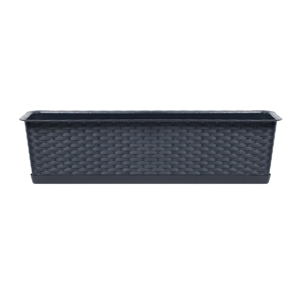 Truhlík s miskou RATOLLA CASE 68,5cm antracit