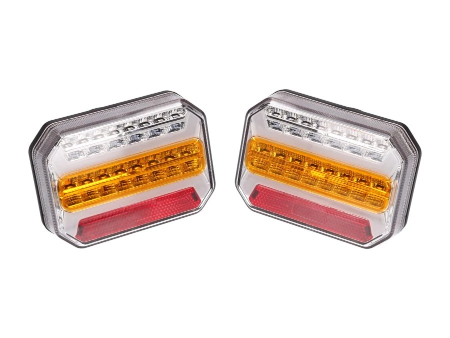 Oprawa led 4×4 TAIL światła tylne magnetyczne 12V IP67 bluetooth komplet 2 szt.