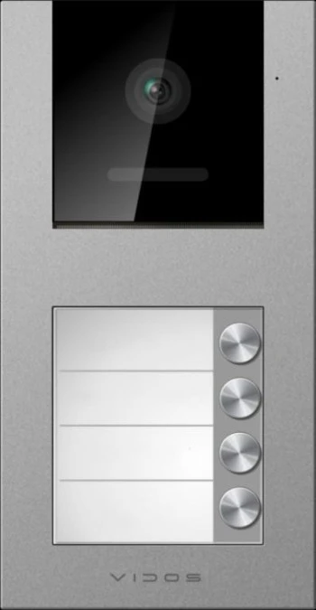 Panel zewnętrzny Stacja bramowa czterorodzinna AHD 1080p VIDOS X S11‑4 n/t czytnik