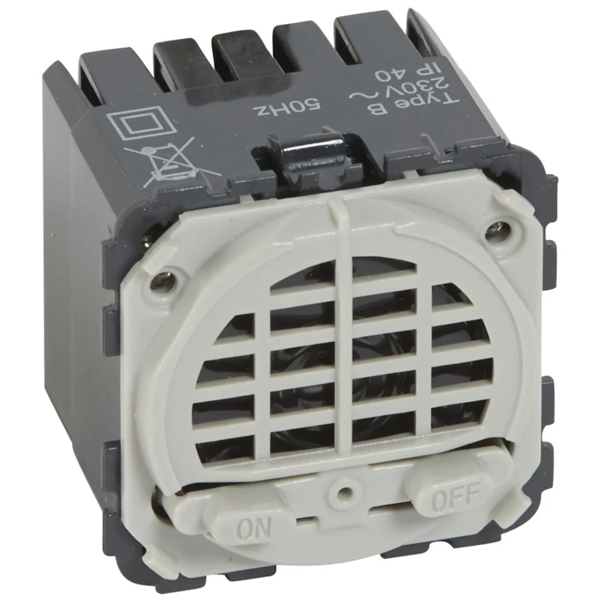 Dzwonek 230V 230V kolor satynowy 067541