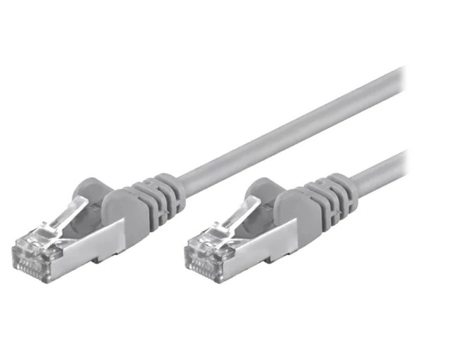 Patch cord F/UTP 5e linka CCA PVC szary 7,5m 26AWG 50131