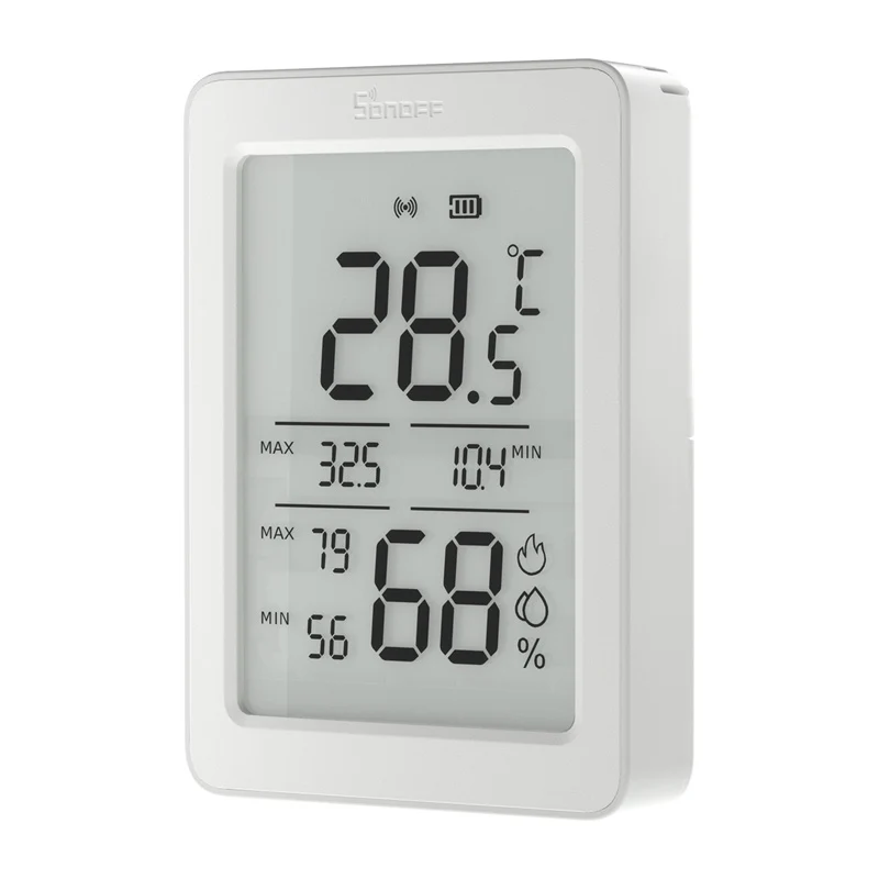 Smart senzor teploty a vlhkosti SONOFF AirGuard TH SNZB-02DR2 Zigbee