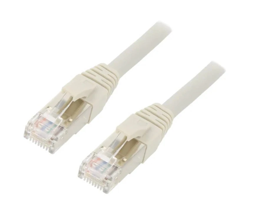 Patch cord ETHERLINE Cat.6a,S/FTP 6a linka Cu LSZH szary 5m 24441367