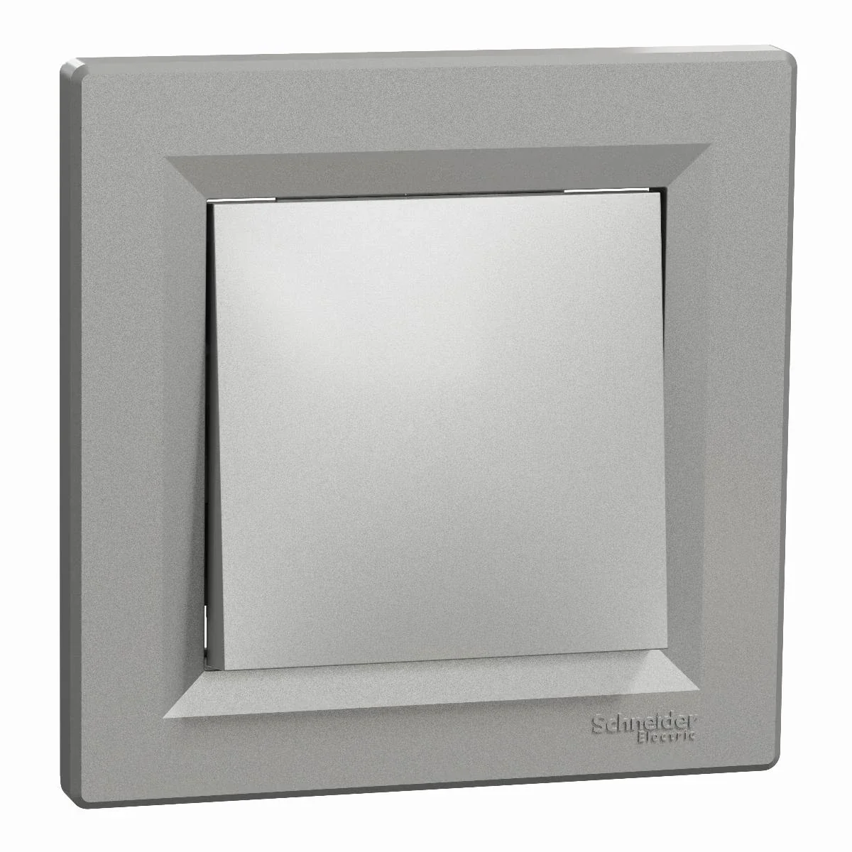 ASFORA Łącznik 1-biegunowy bez ramki aluminium EPH0100161