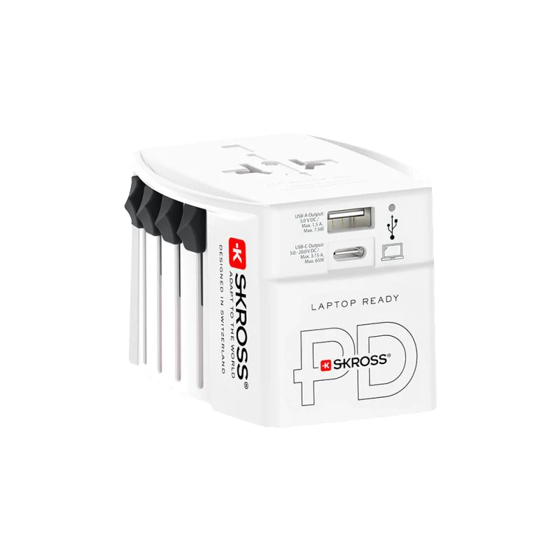 Adaptér cestovní SOLIGHT PA48PD65 univerzální z ČR pro 220 zemí