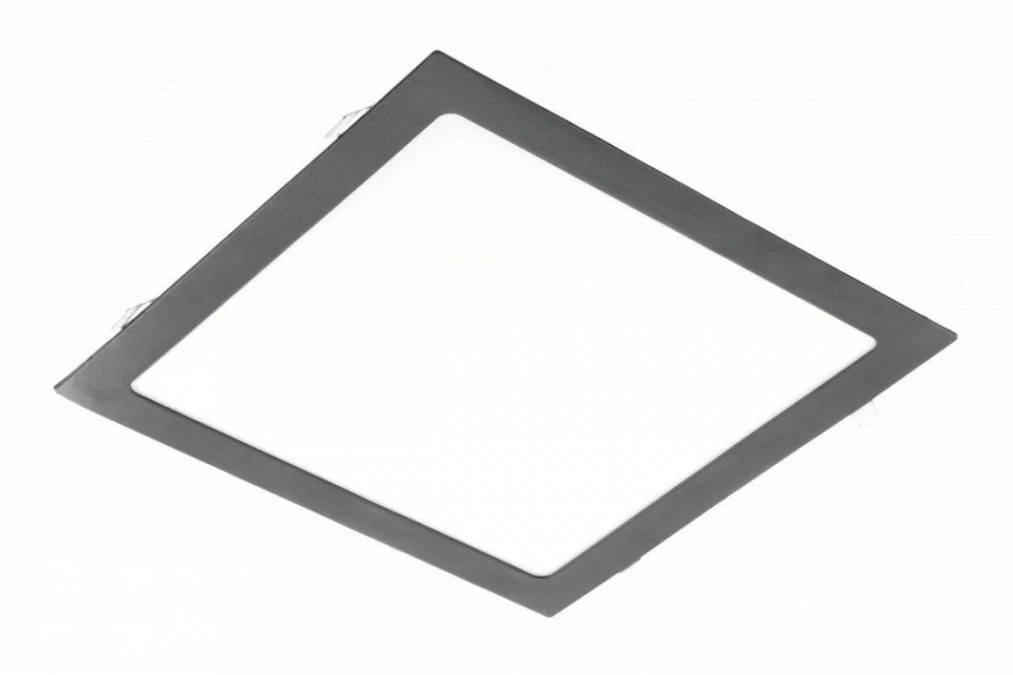 Oprawa LED MATIS PLUS, downlight, 24W, czarna, 4000K, 2000lm, AC220‑240V, wpuszczana, IP20, 120