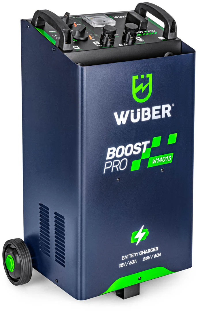 Prostownik do akumulatora z rozruchem 850 A 12 V / 24 V WUBER