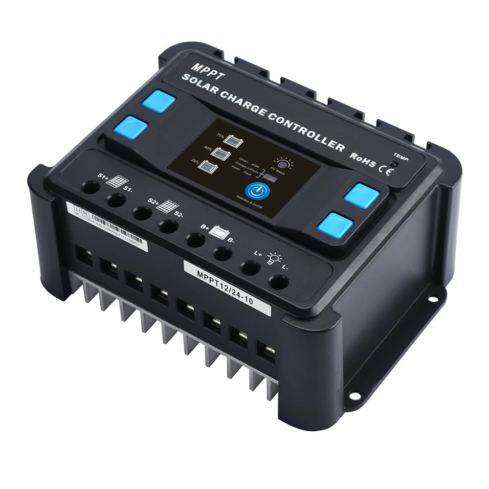 Solární regulátor MPPT CARSPA 10A – 12/24V