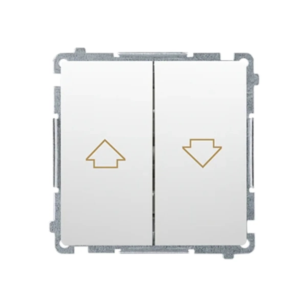 Łącznik żaluzjowy (moduł) 10A 250V zaciski śrubowe biały BMWZ1.01/11