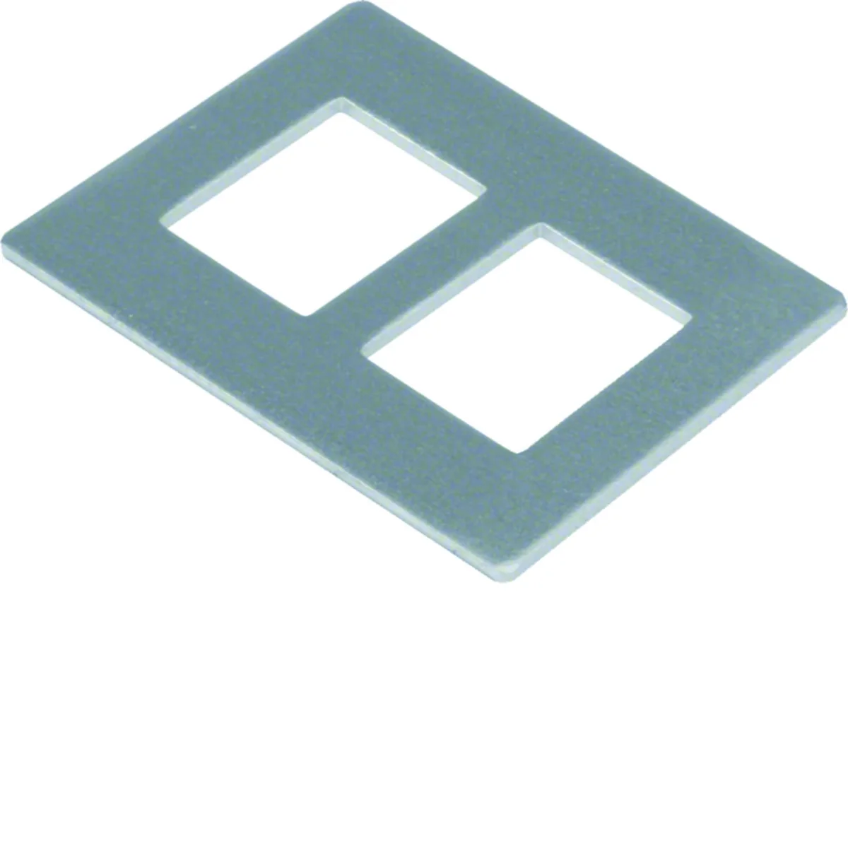 TEHALIT.GB-EG Płytka montażowa GTVD2/300 2xRJ45 20,1×14,8 aluminium GTVDM052