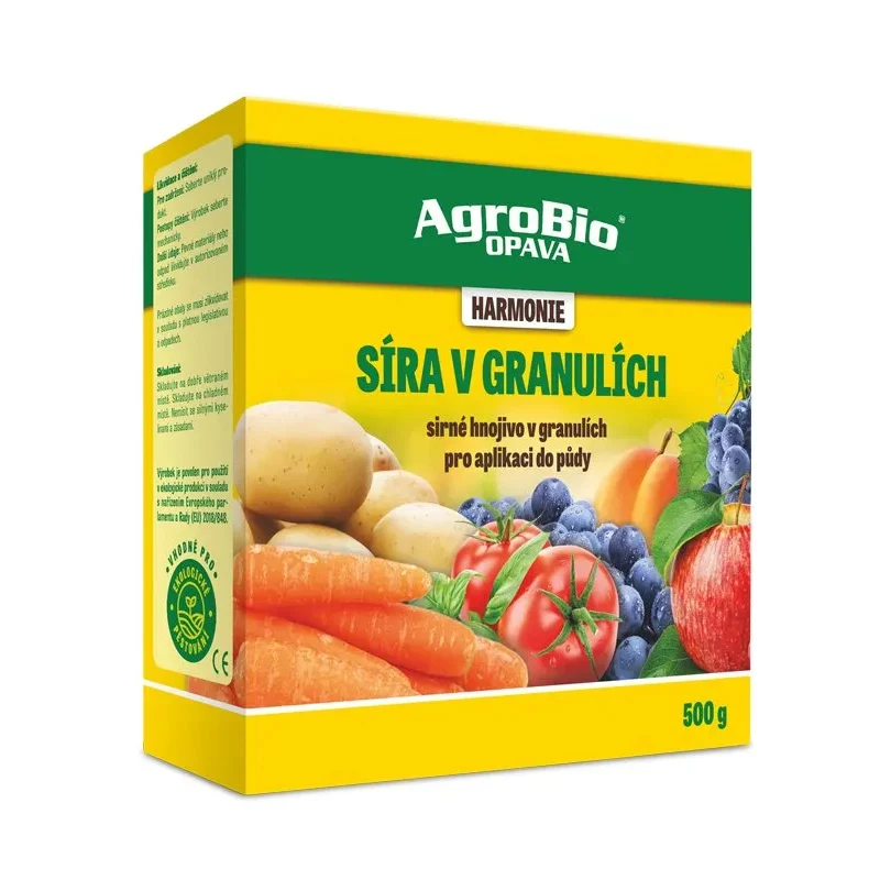 Síra v granulích AGROBIO Harmonie 500g
