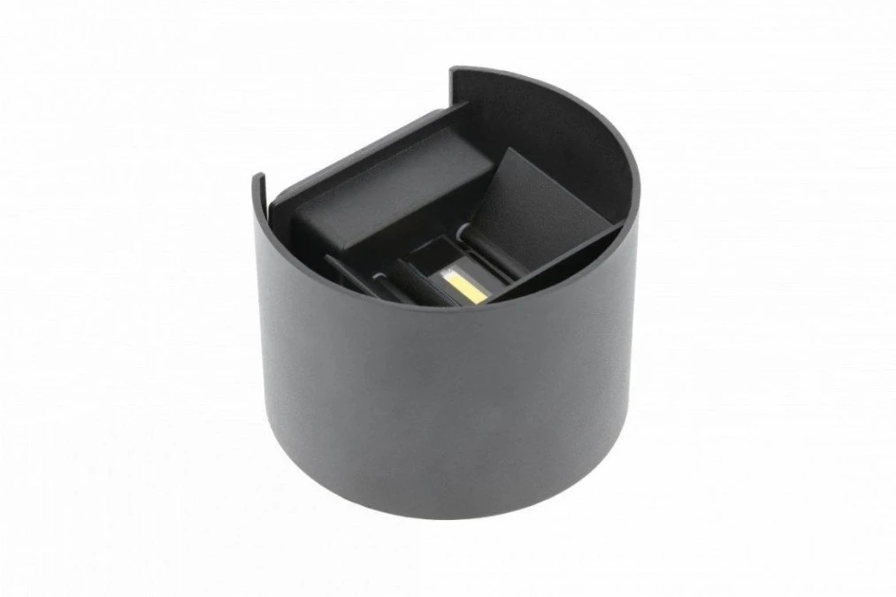 Oprawa LED MISSOURI‑O, 7W,540lm,AC220‑240V,50/60 Hz,PF0,5,Ra80,IP54,IK08,4000K,okrągła,czarny