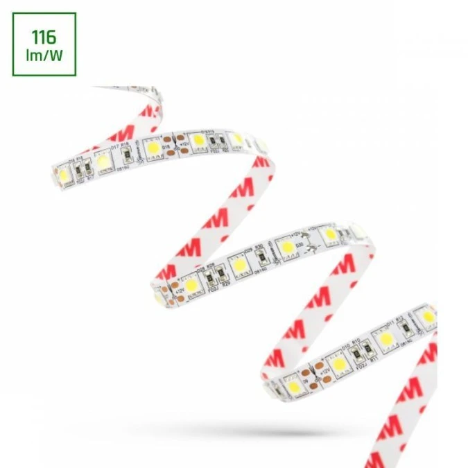 Pasek LED 30W 5050 60LED 3000K 3 lata 1m /rolka 5m/