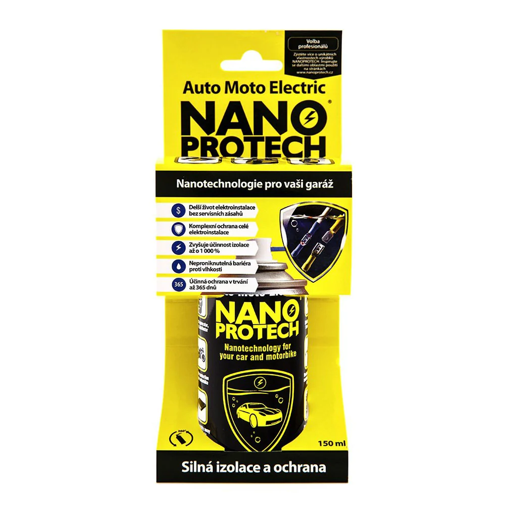 Sprej antikorozní NANOPROTECH Auto Moto Electric 150ml
