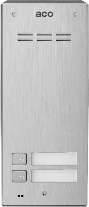 Panel zewnętrzny COMO‑PRO‑A2 2‑przyciskowy NT natynkowy n/t