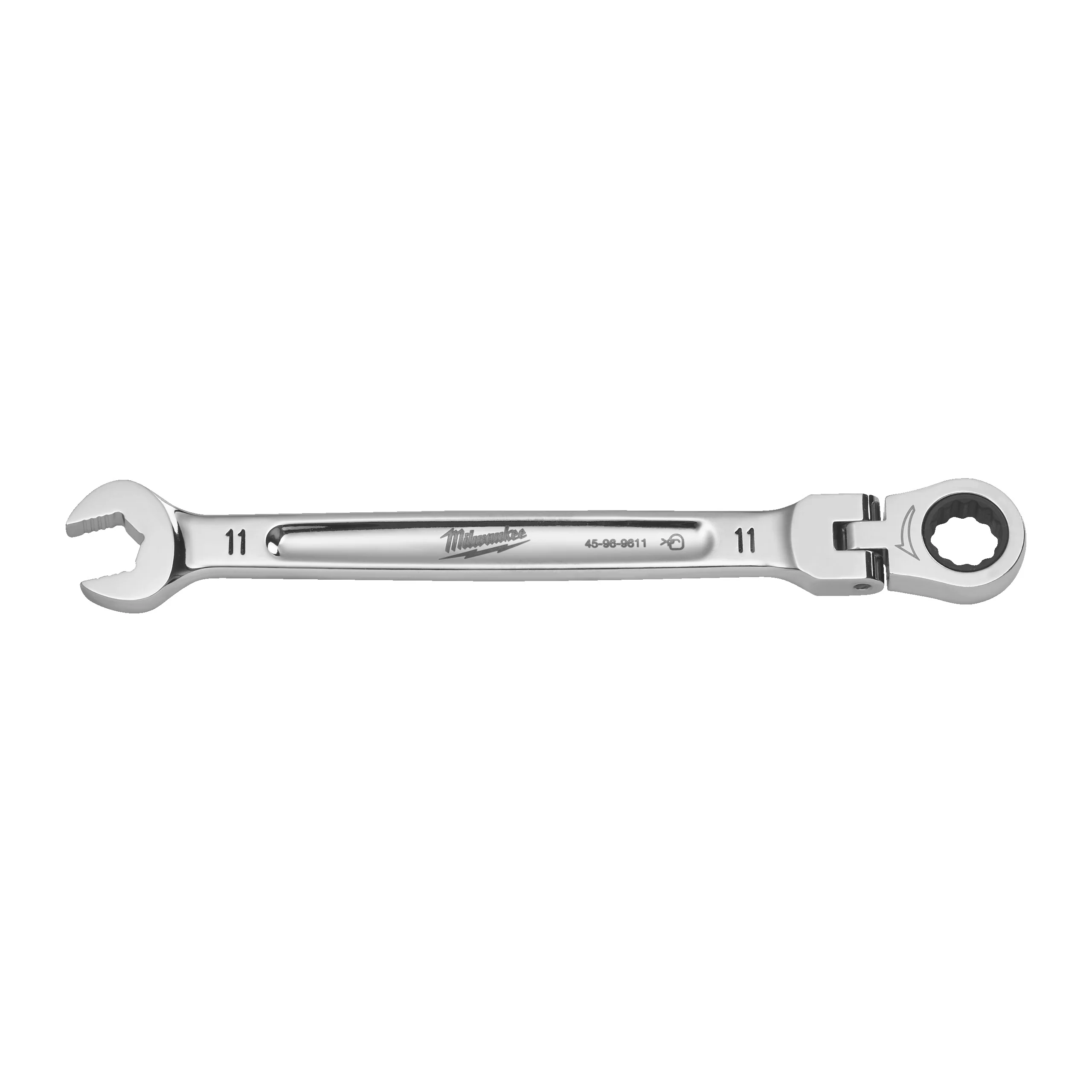 Milwaukee Klucz płasko-oczkowy MAXBITE™ z ruchomą główką grzechotki 11 mm – 1 szt.