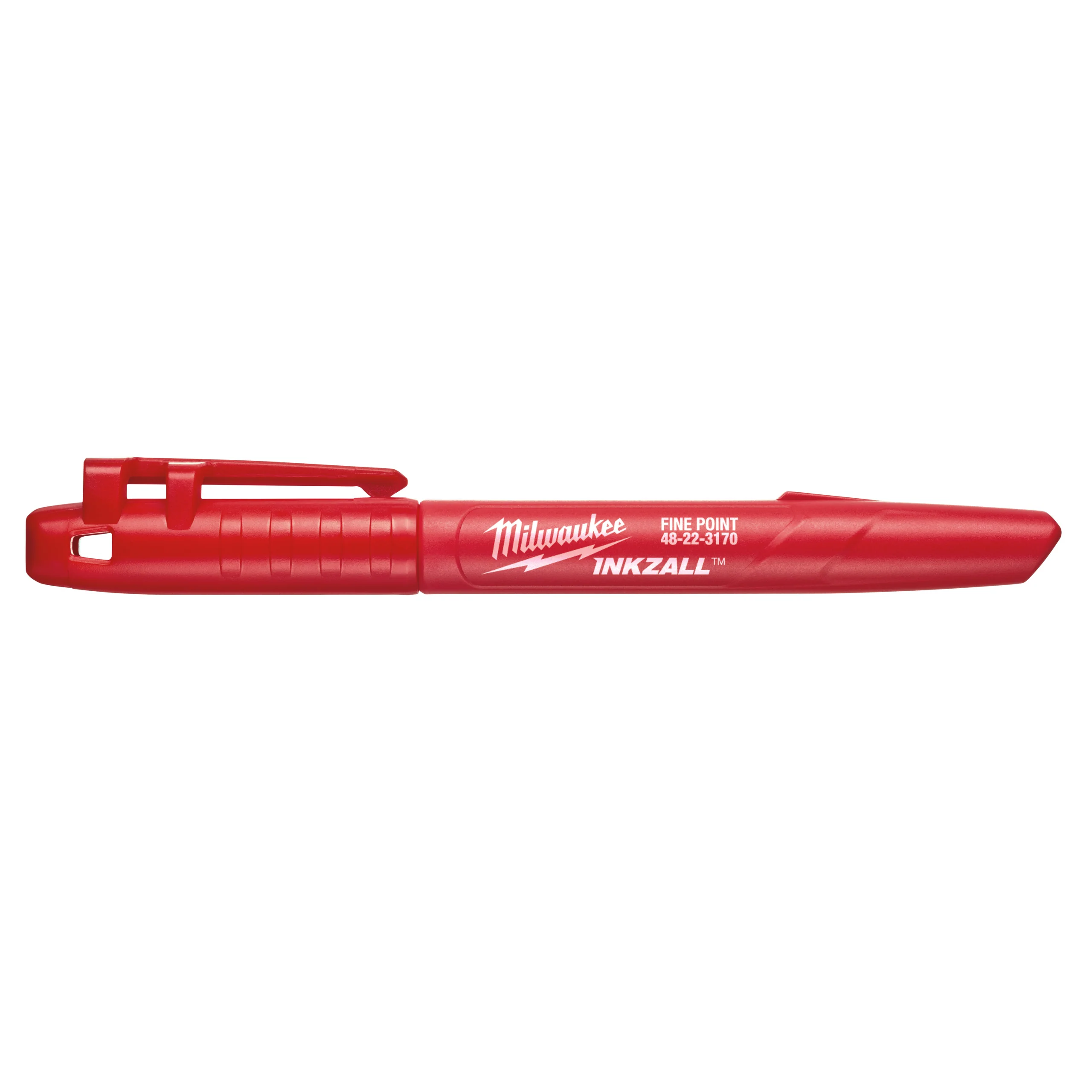 Milwaukee Marker ze standardową końcówką – czerwony – 1 szt.