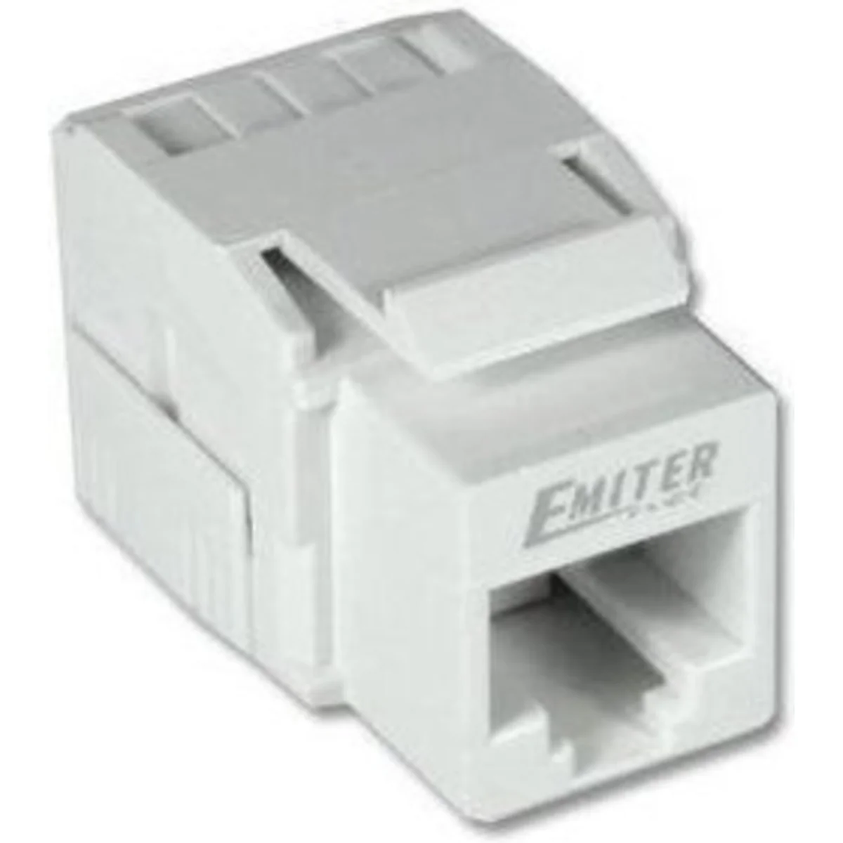 Gniazdo RJ12 kat. 3 keystone białe DC/FA-356A-6