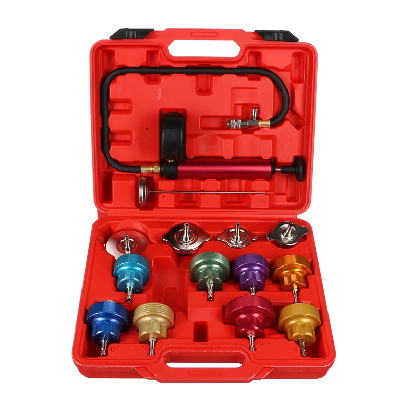 Sada pro testování chladícího systému SIXTOL MECHANIC COOLING TESTER 14ks