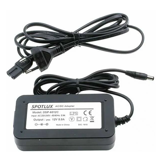 Adaptér napájecí 12V 5000mA SPOTLUX DSP-6012C (5,5×2,5mm)