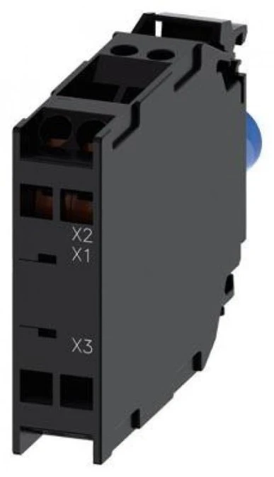Oprawka blok LED 3 kolory czerwony‑żółty‑zielony 24V AC‑DC montaż czołowy przył sprężynowe SIRIUS ACT 3SU1401‑1BB24‑3AA0