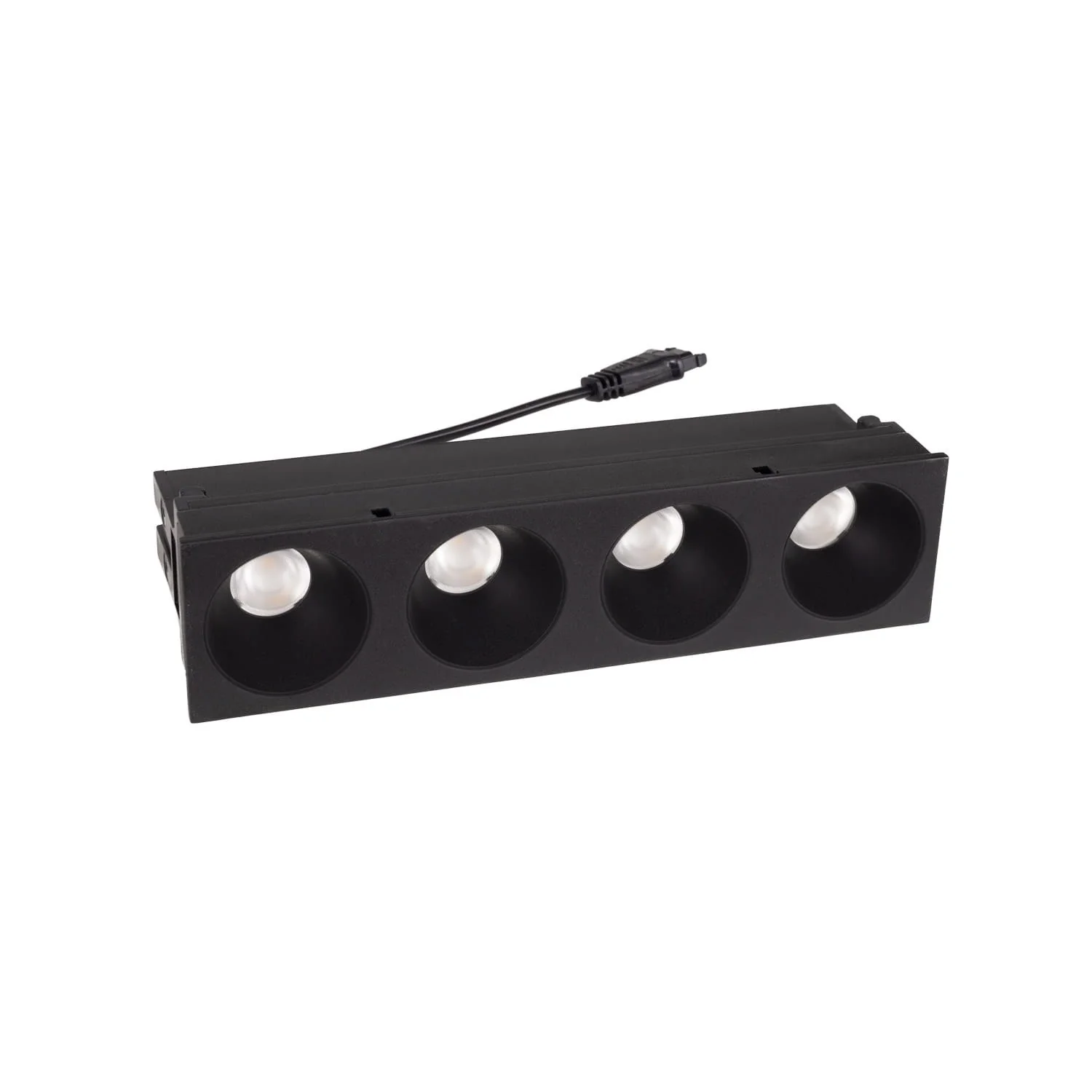 OŚWIETLENIE TECHNICZNE WPUSZCZANE MODULAR CZARNY OD MAXLIGHT HM180 4L