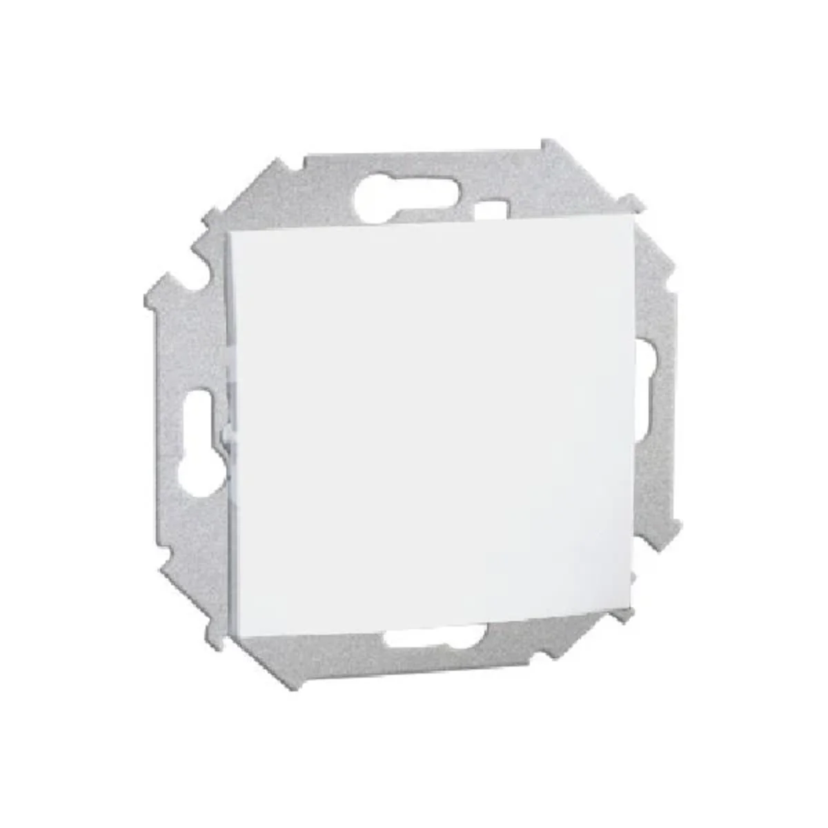Łącznik jednobiegunowy (moduł) 10A 250V zaciski śrubowe biały 1591101-030